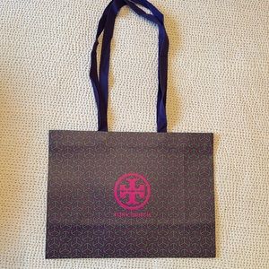 Tory Burch Paper Bag with long/cloth handles
